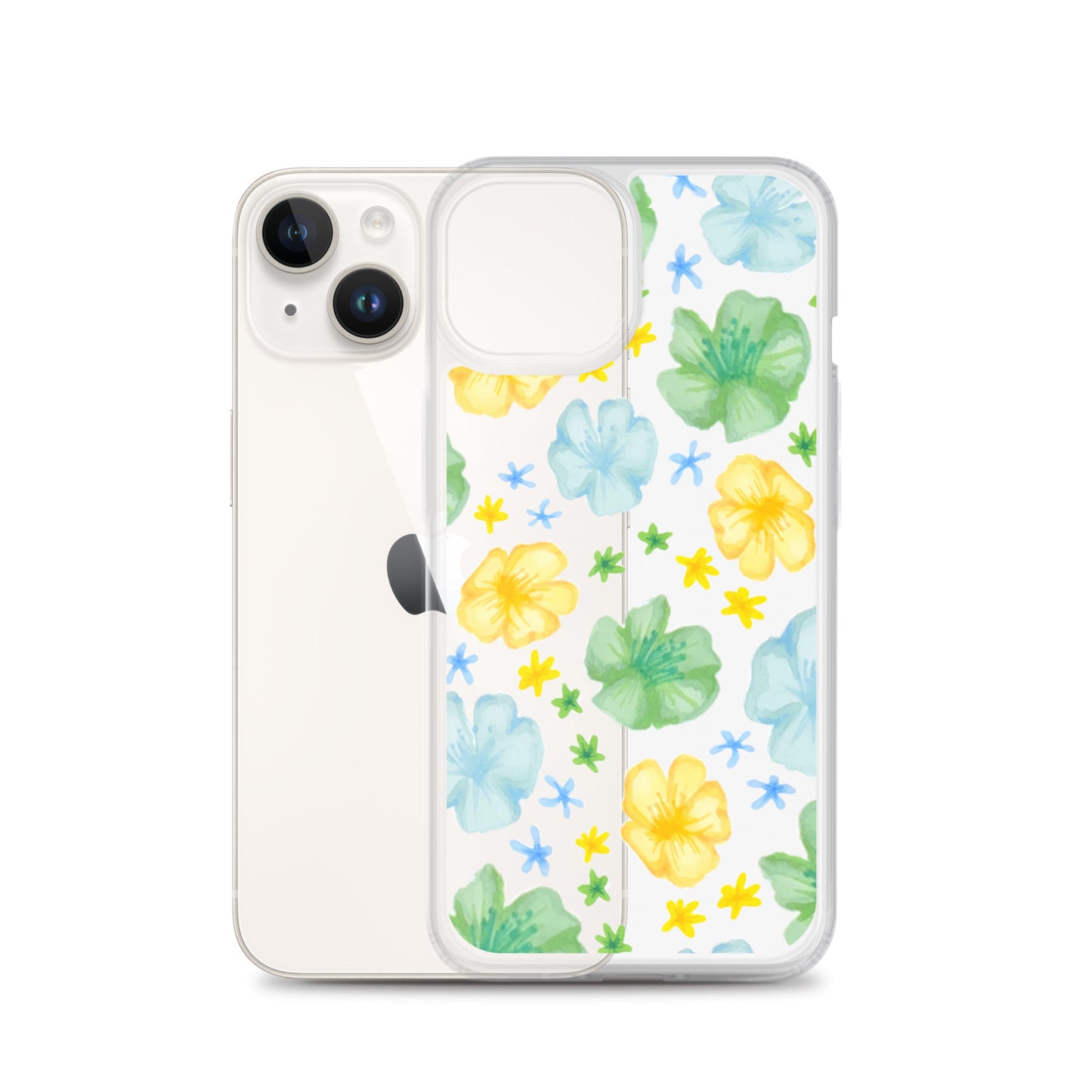 flower case in clear