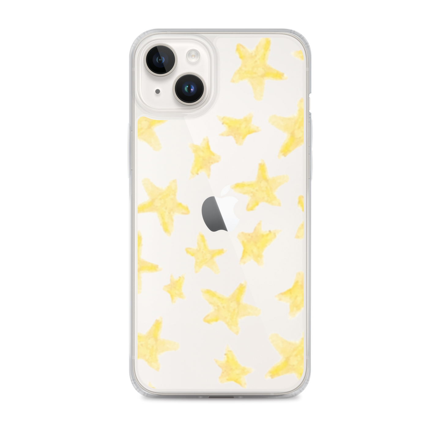 star case yellow in clear