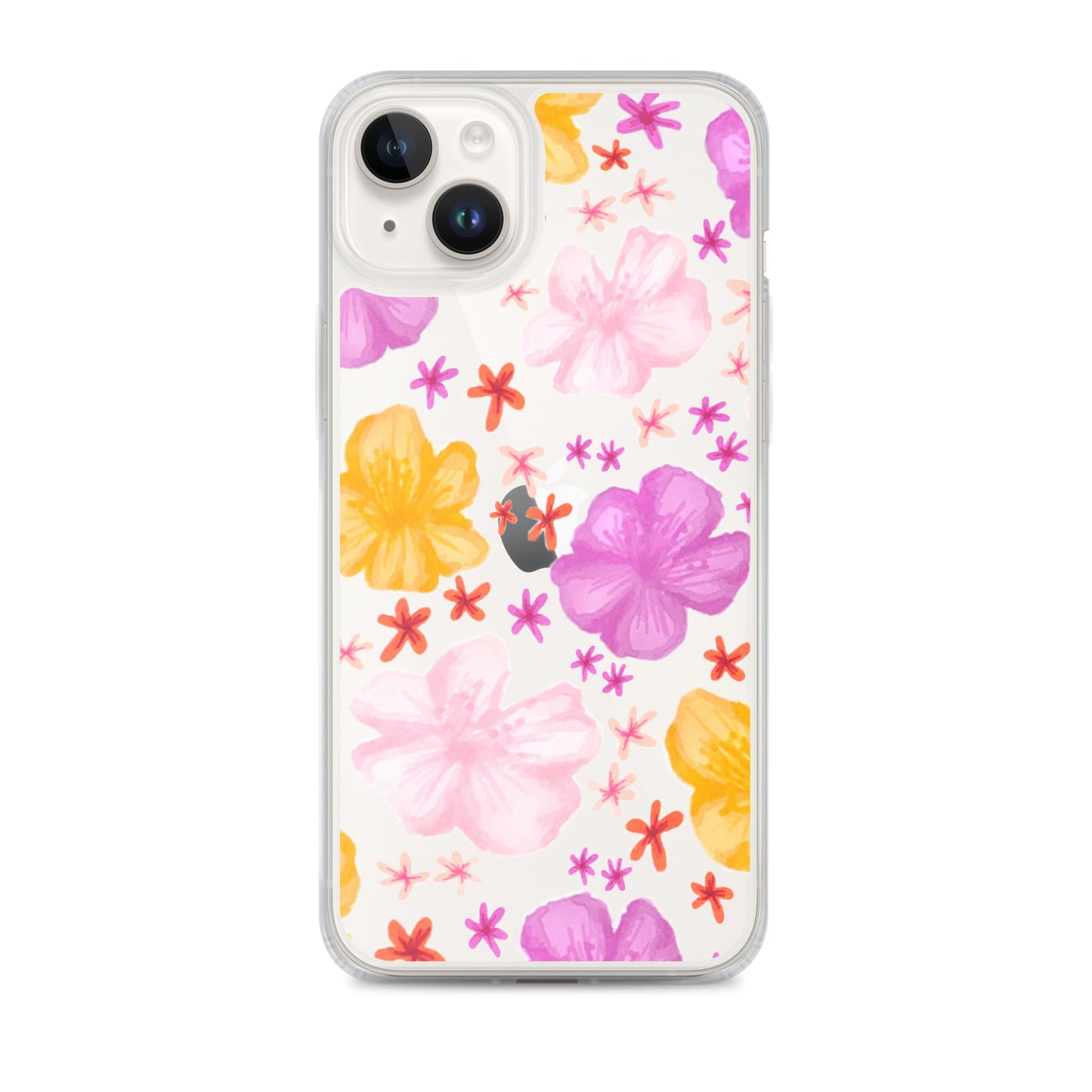 flower case in clear