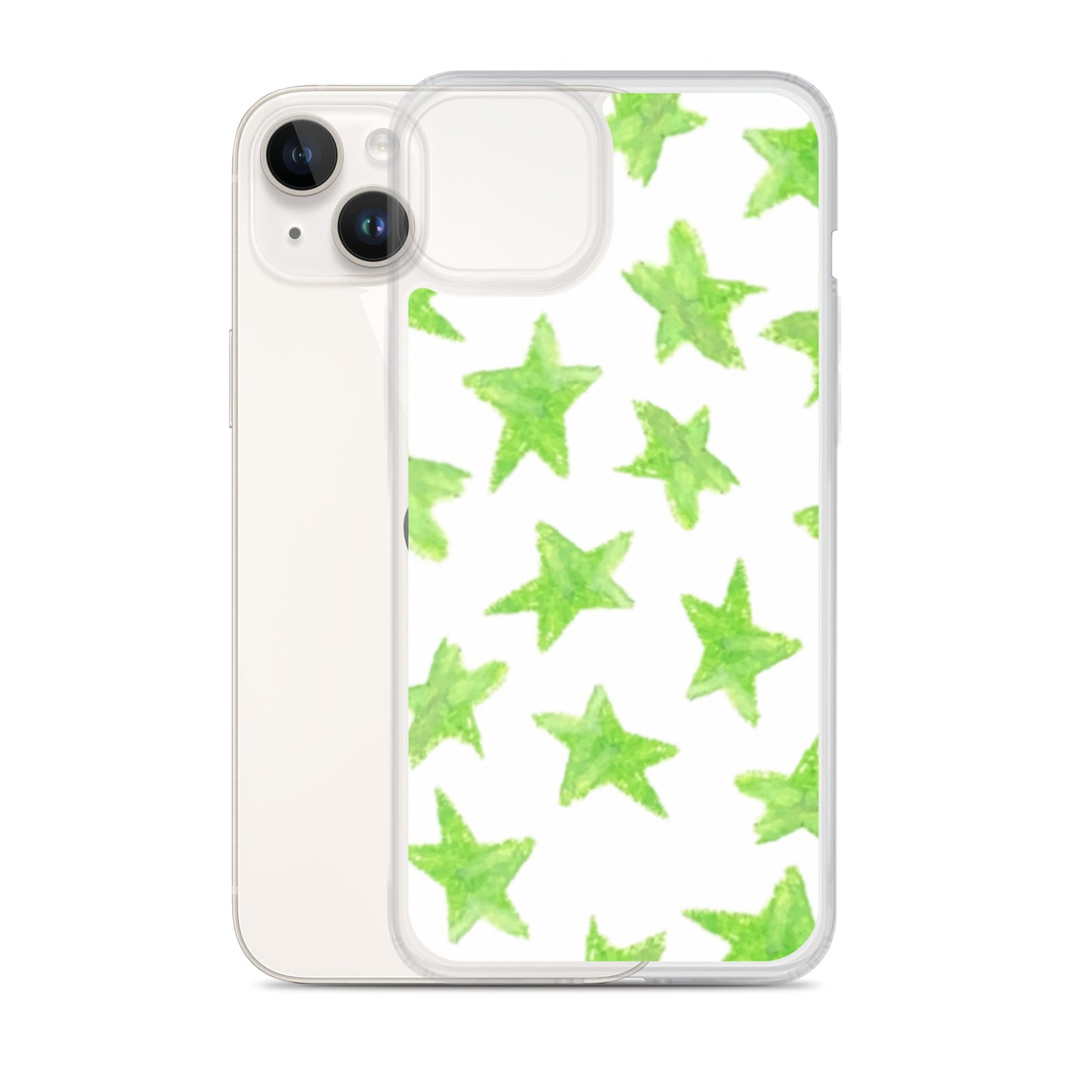 star case lime green