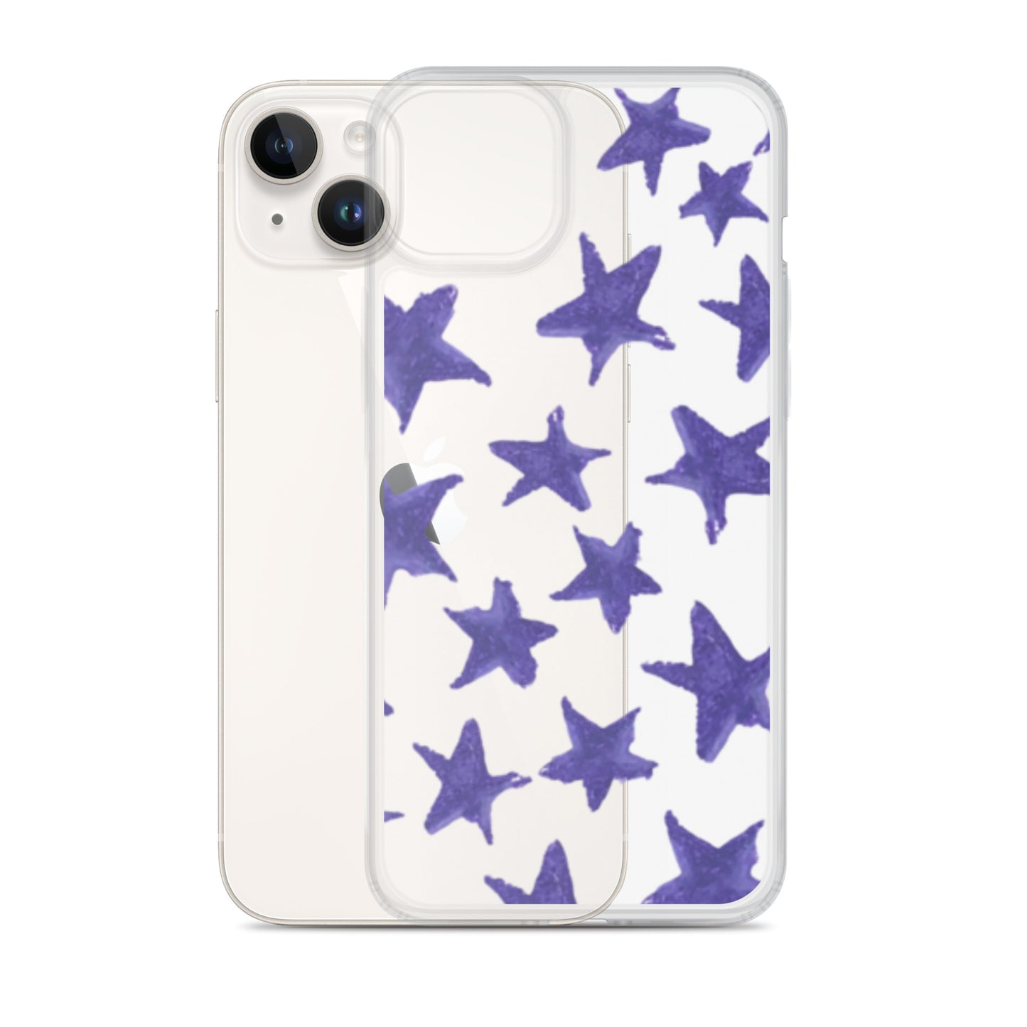 star case indigo in clear