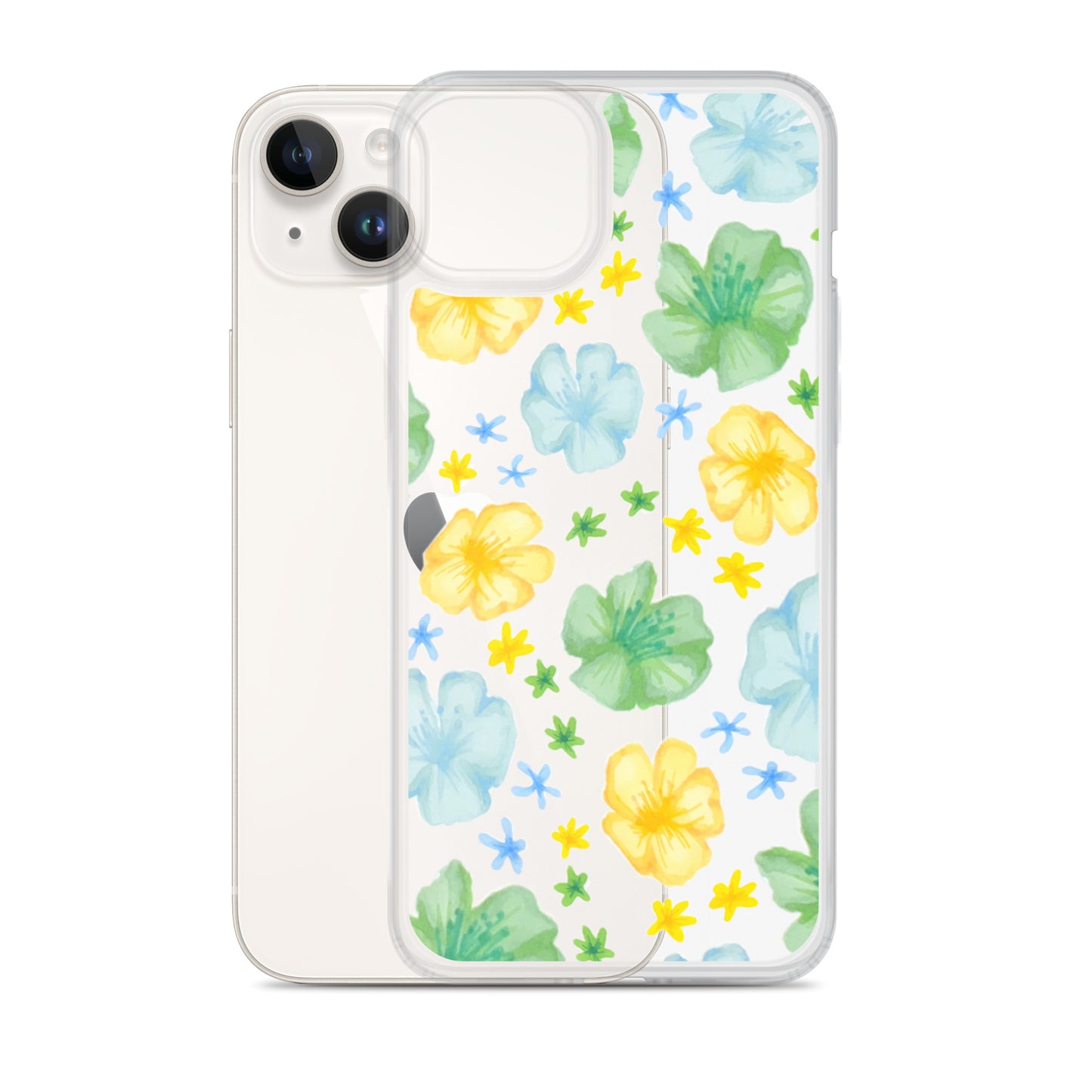 flower case in clear