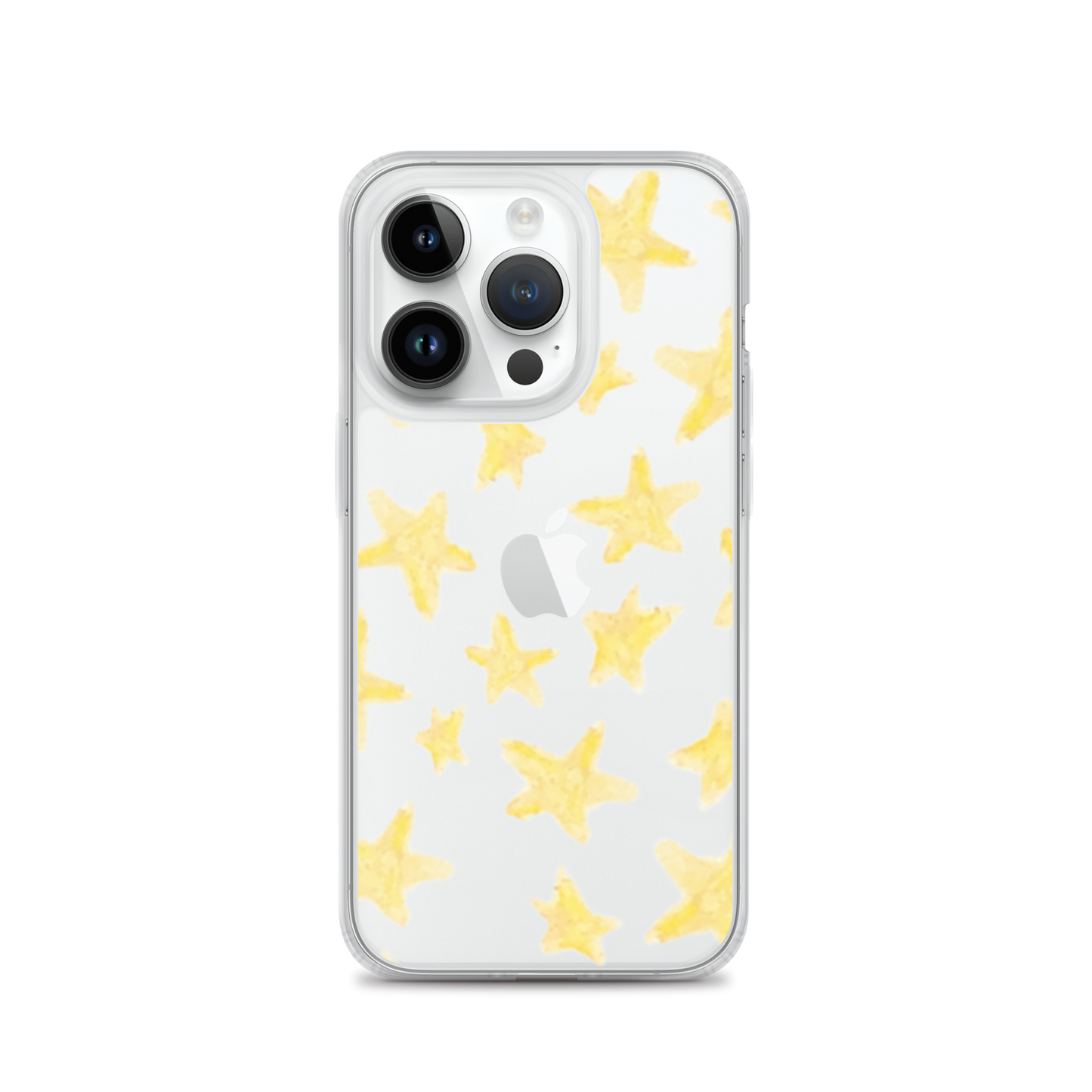 star case yellow in clear