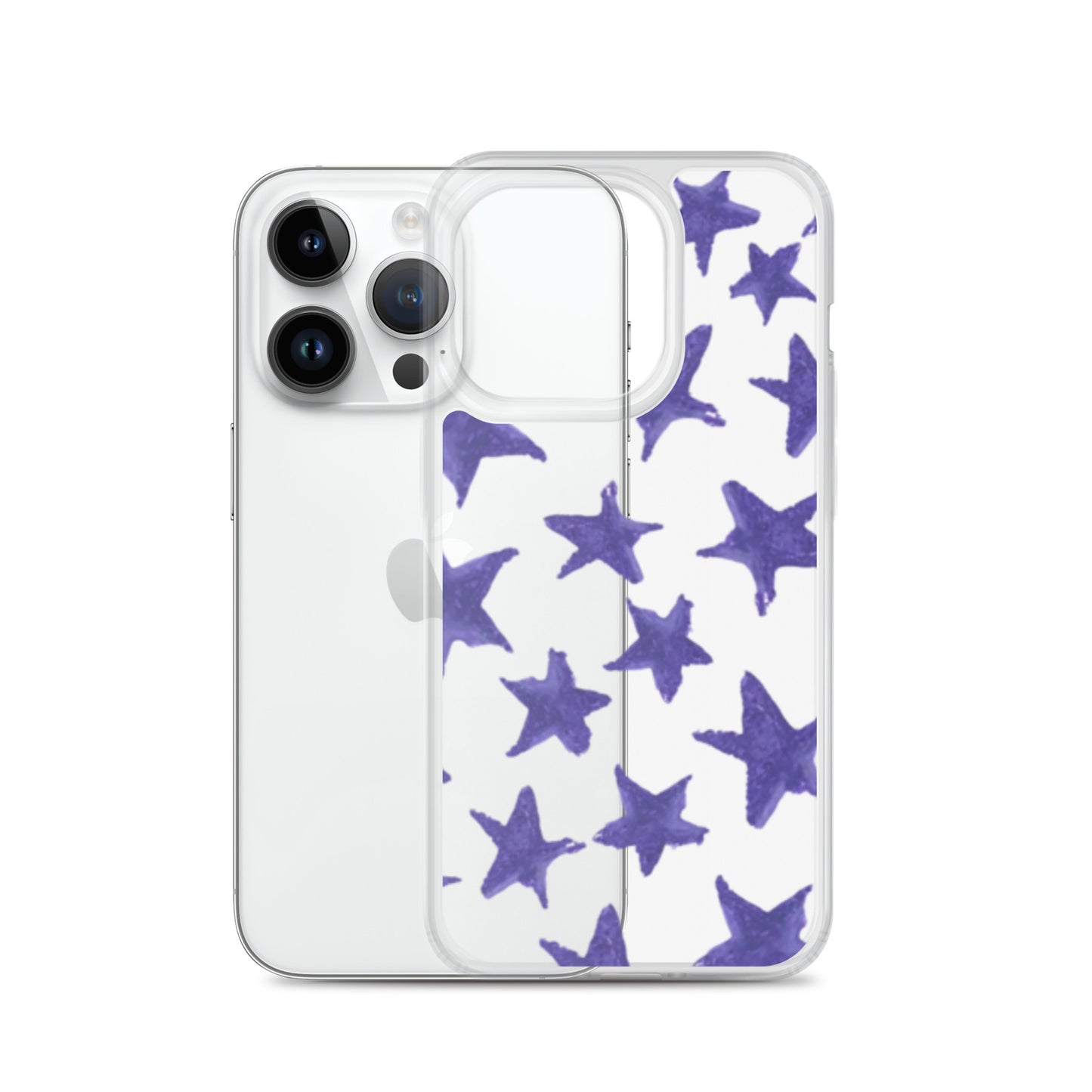 star case indigo in clear