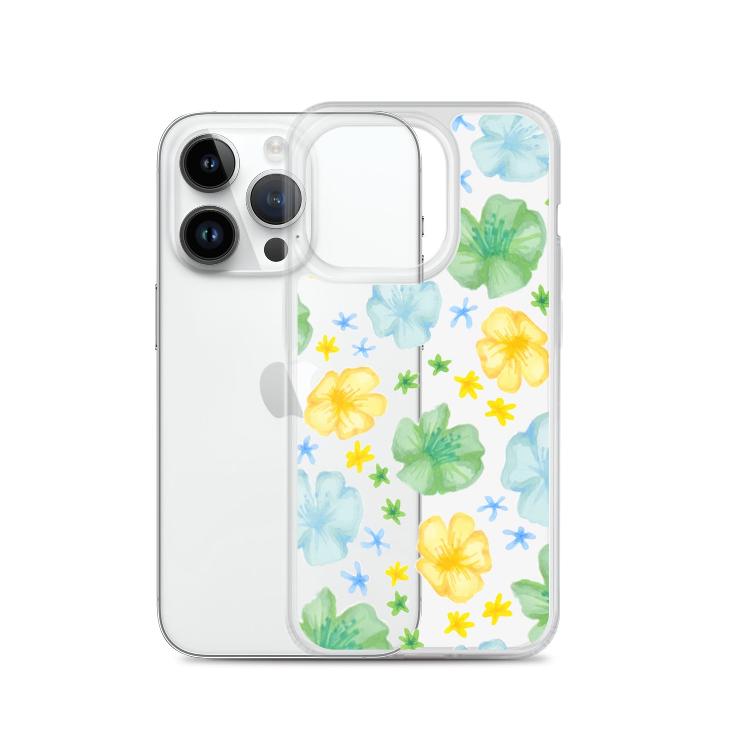 flower case in clear