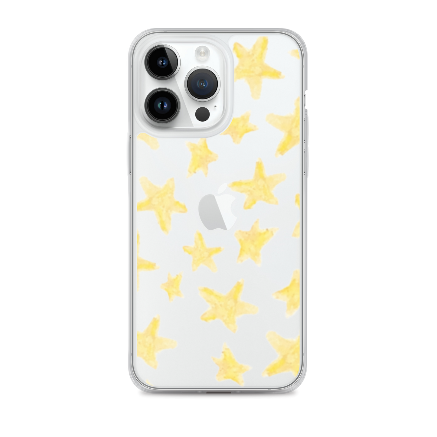 star case yellow in clear