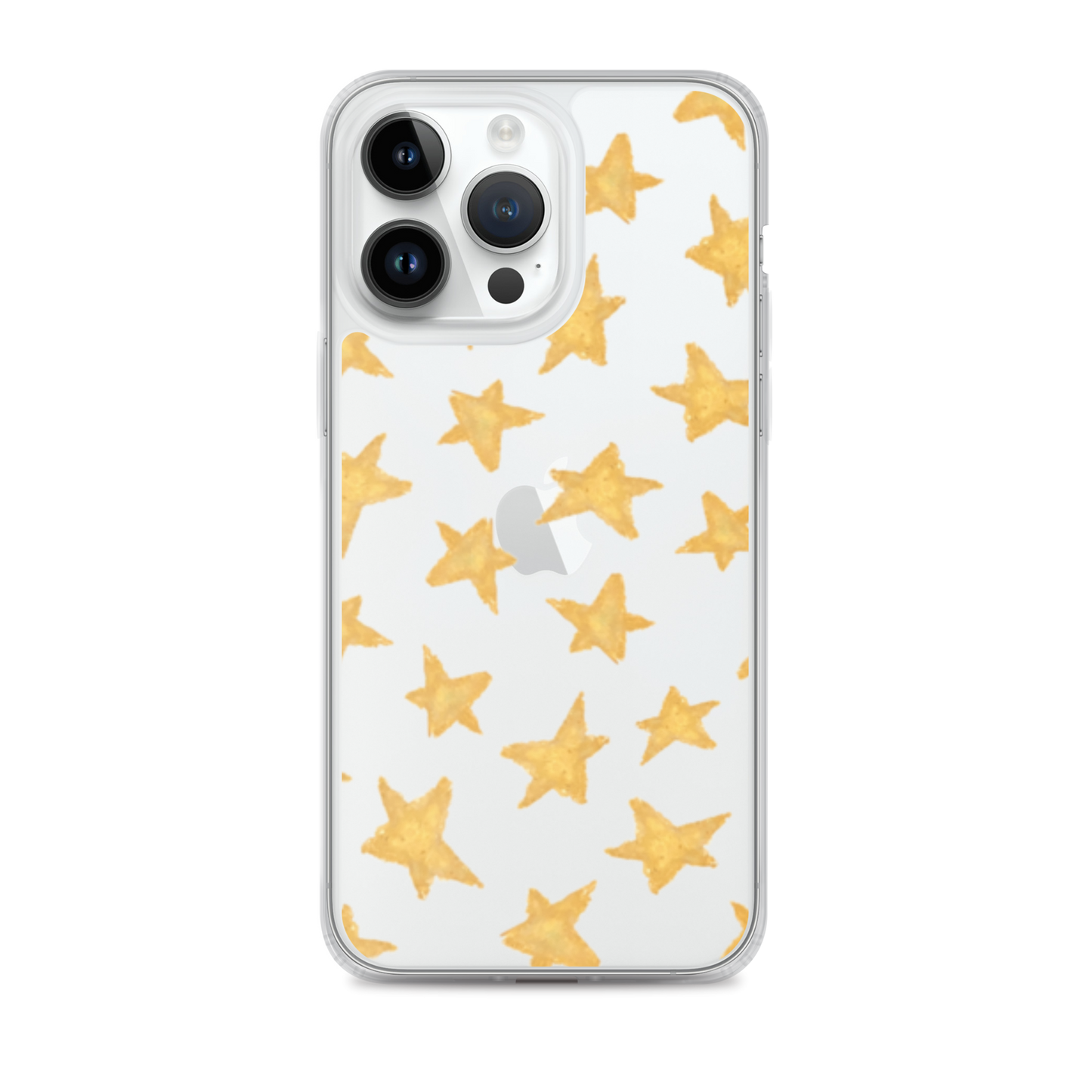 star case soft gold in clear