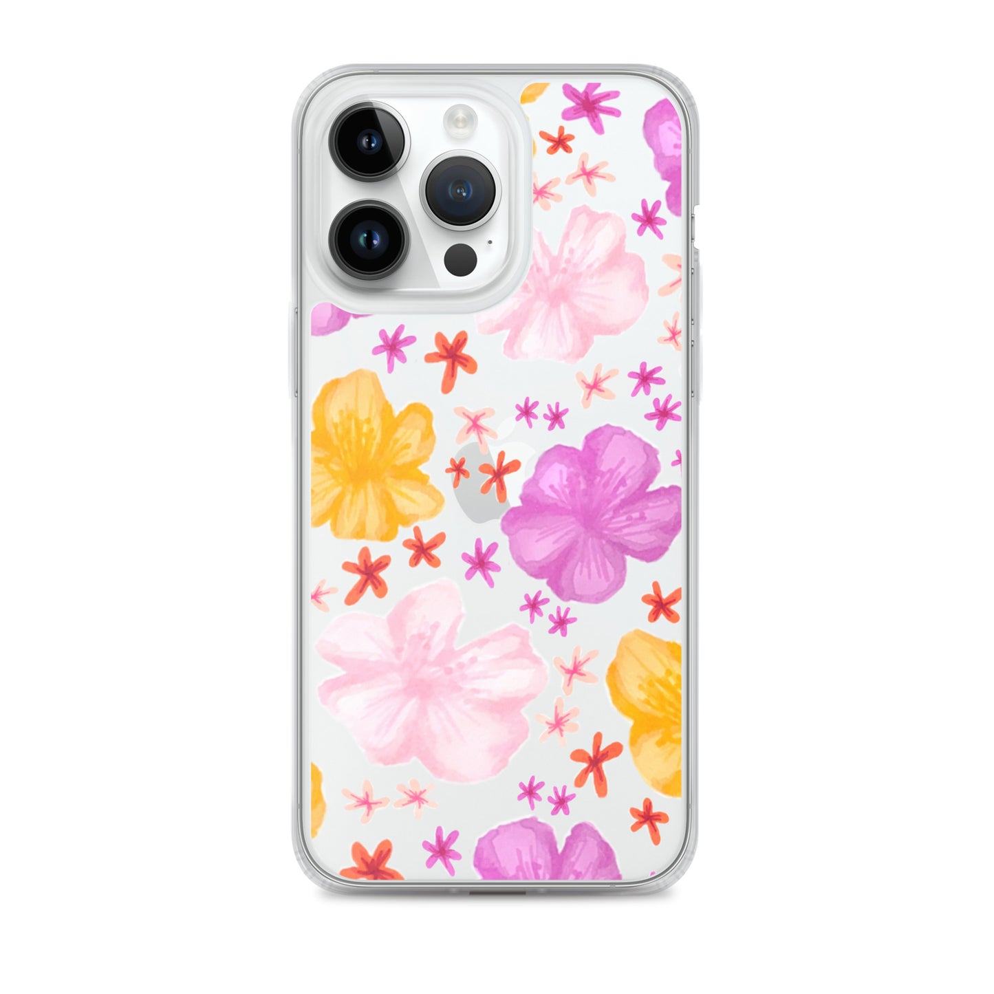 flower case in clear