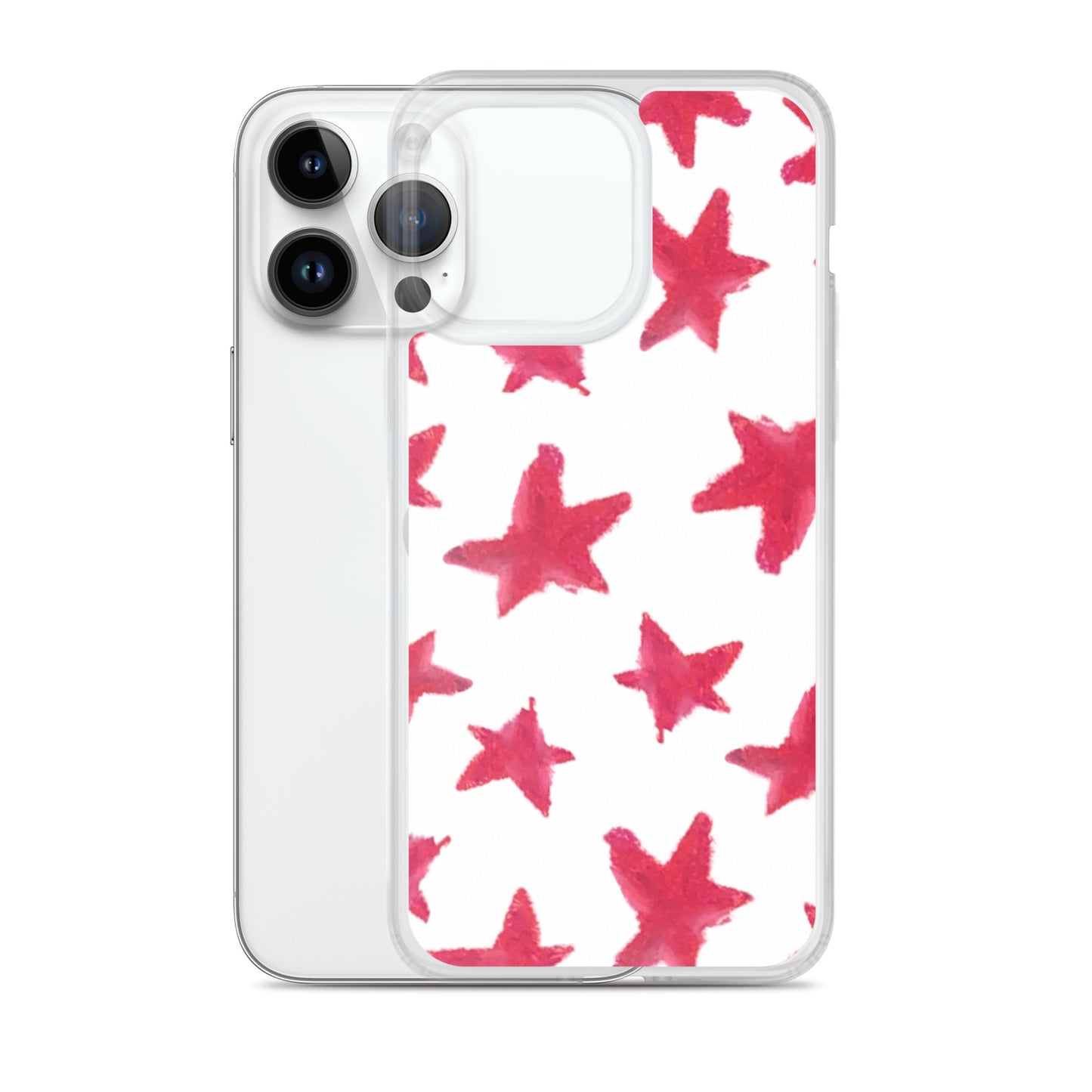 star case muted red