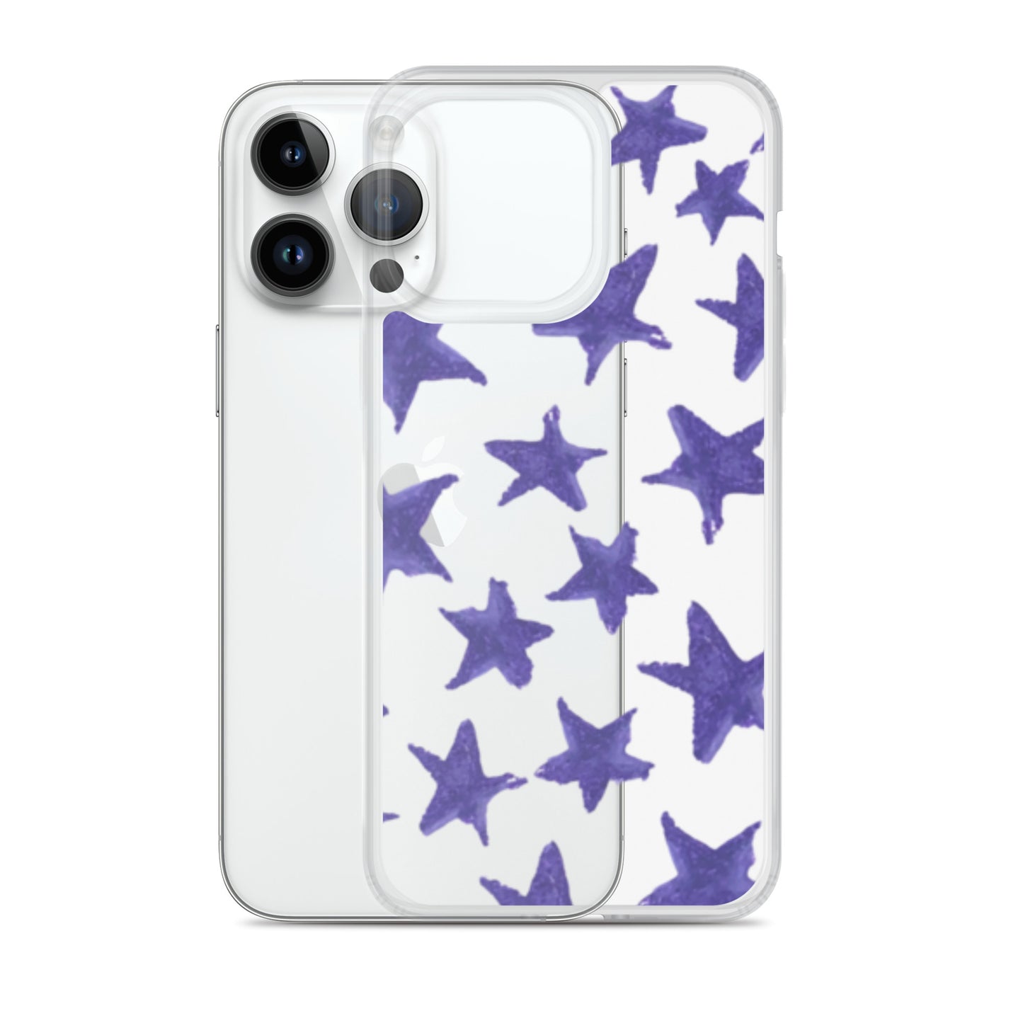 star case indigo in clear