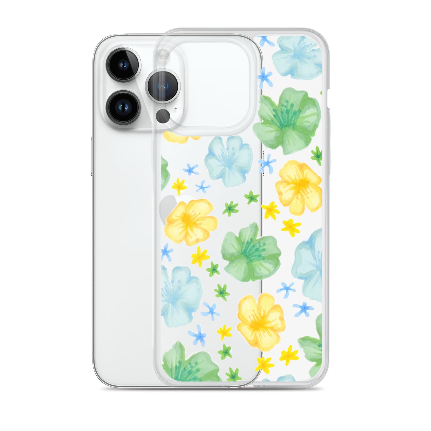 flower case in clear