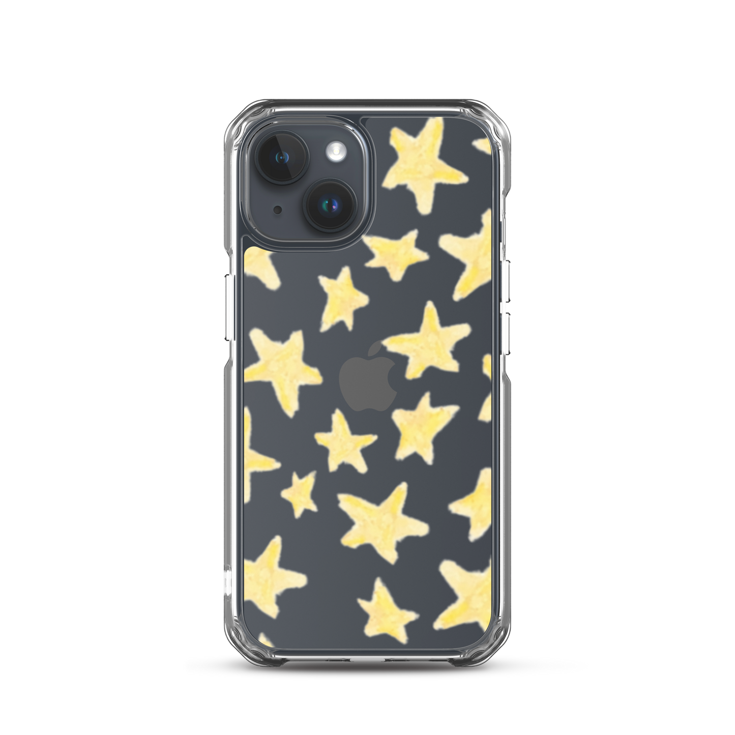 star case yellow in clear