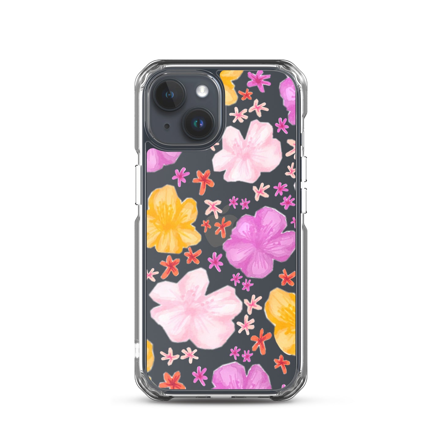 flower case in clear