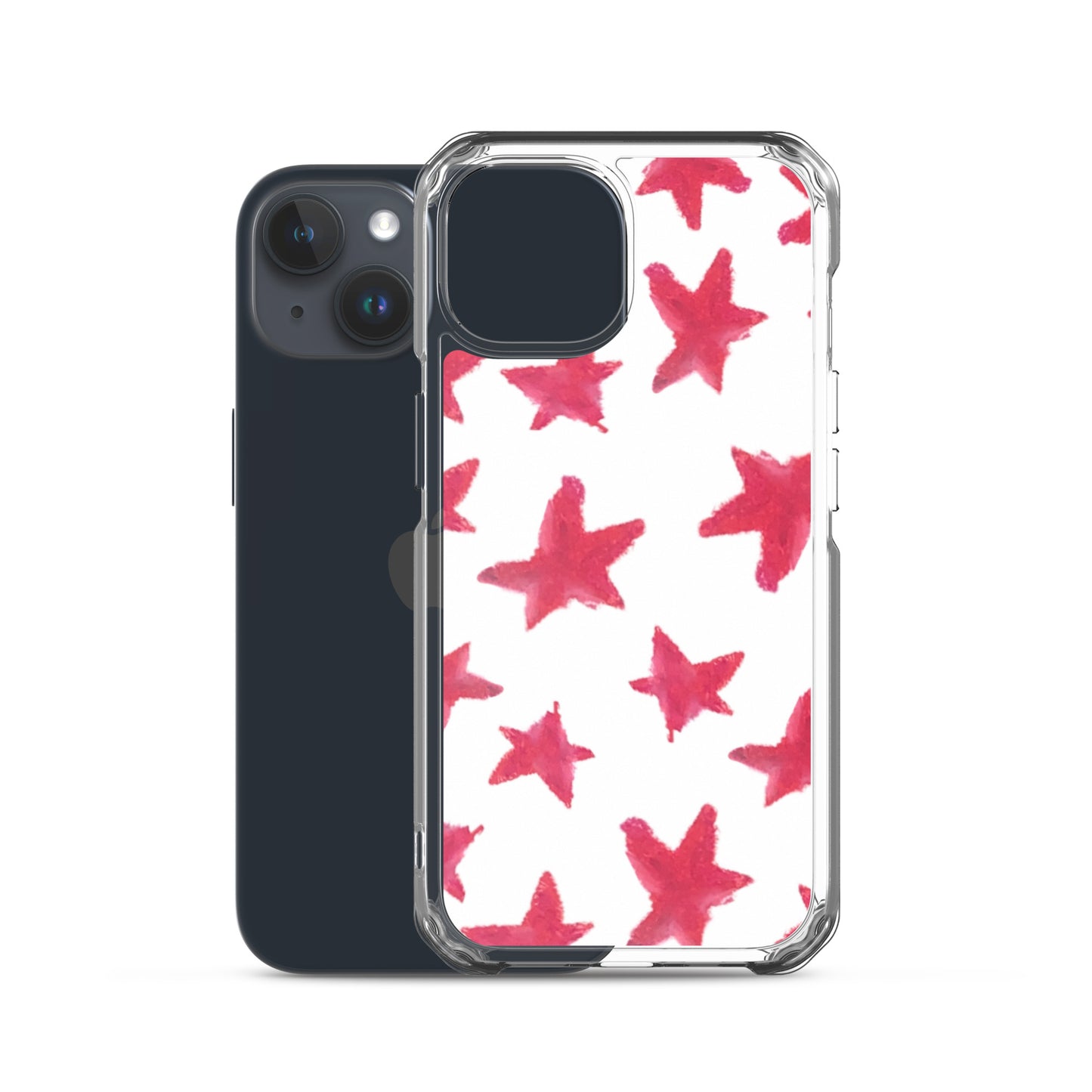 star case muted red