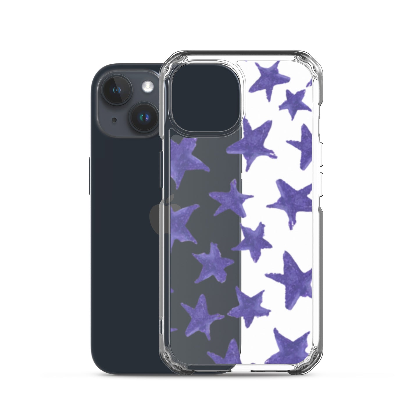 star case indigo in clear