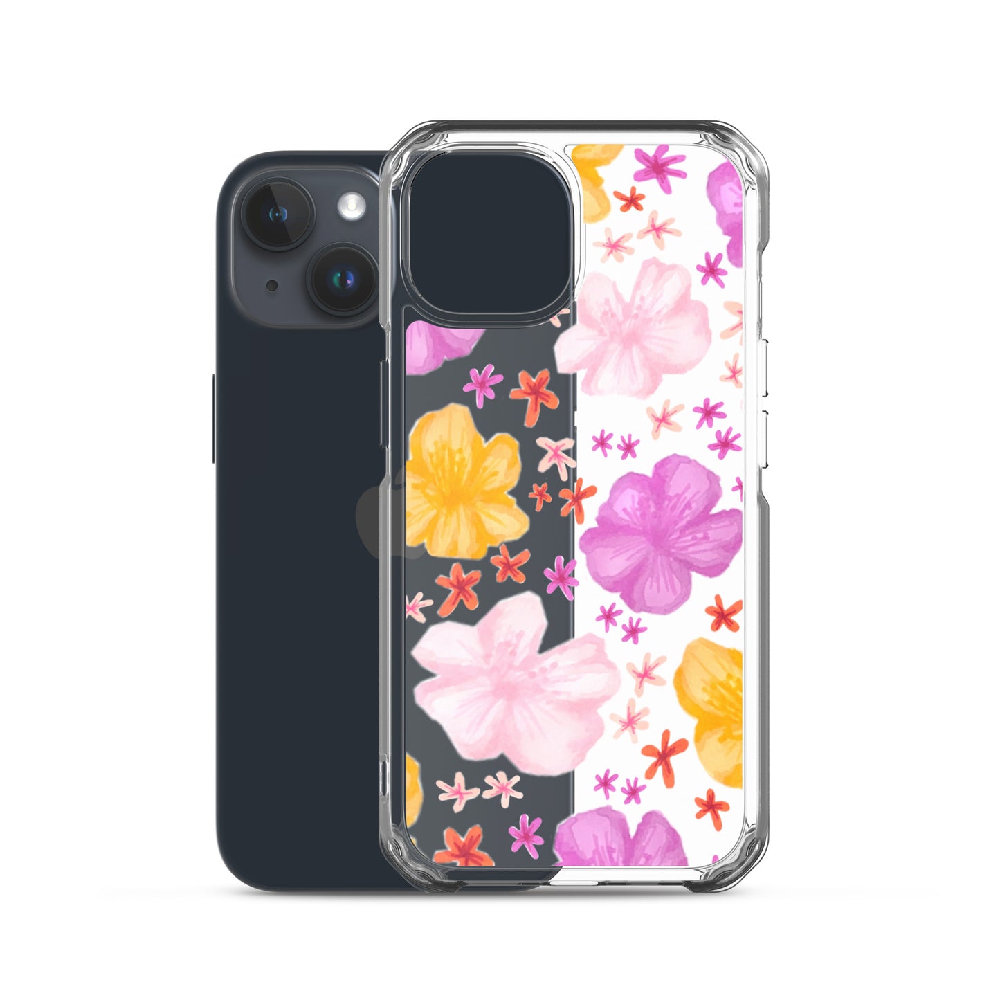 flower case in clear