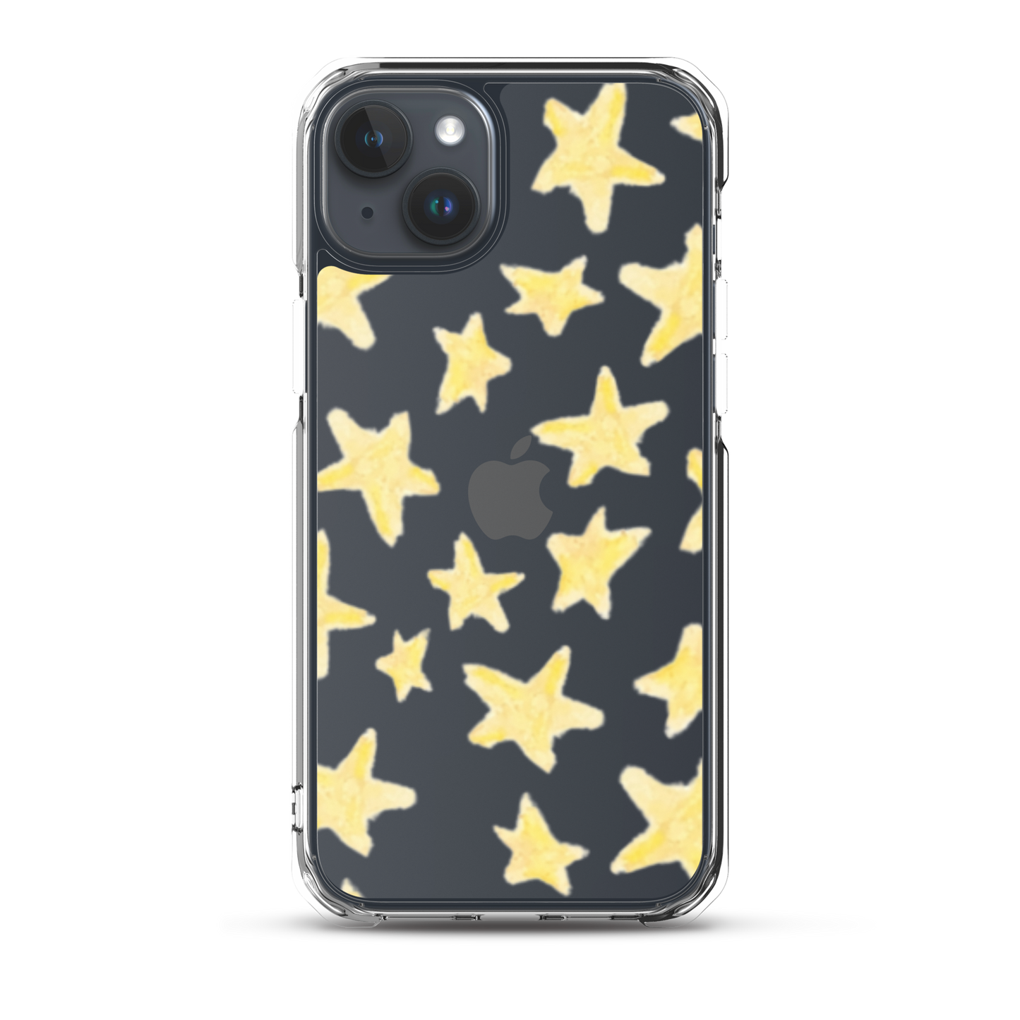 star case yellow in clear