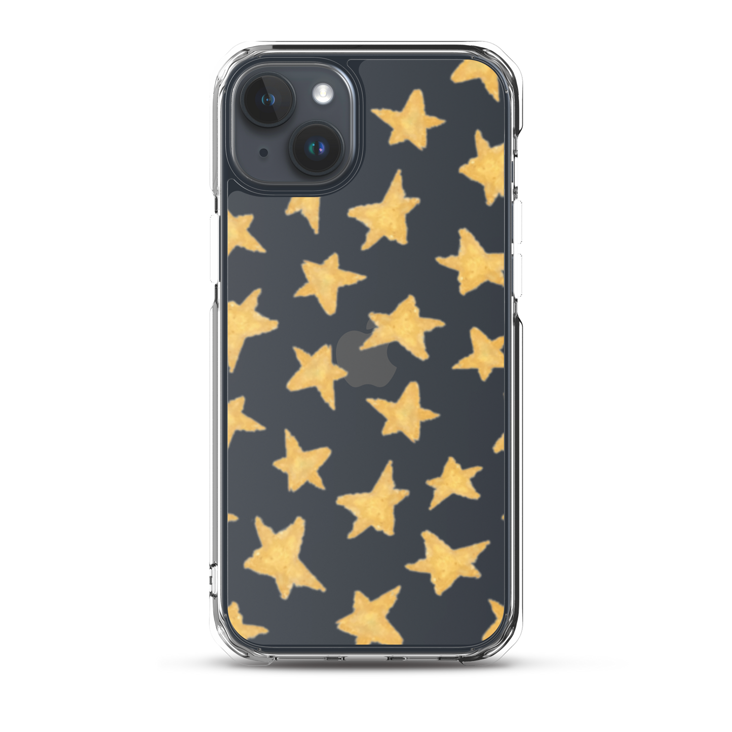 star case soft gold in clear