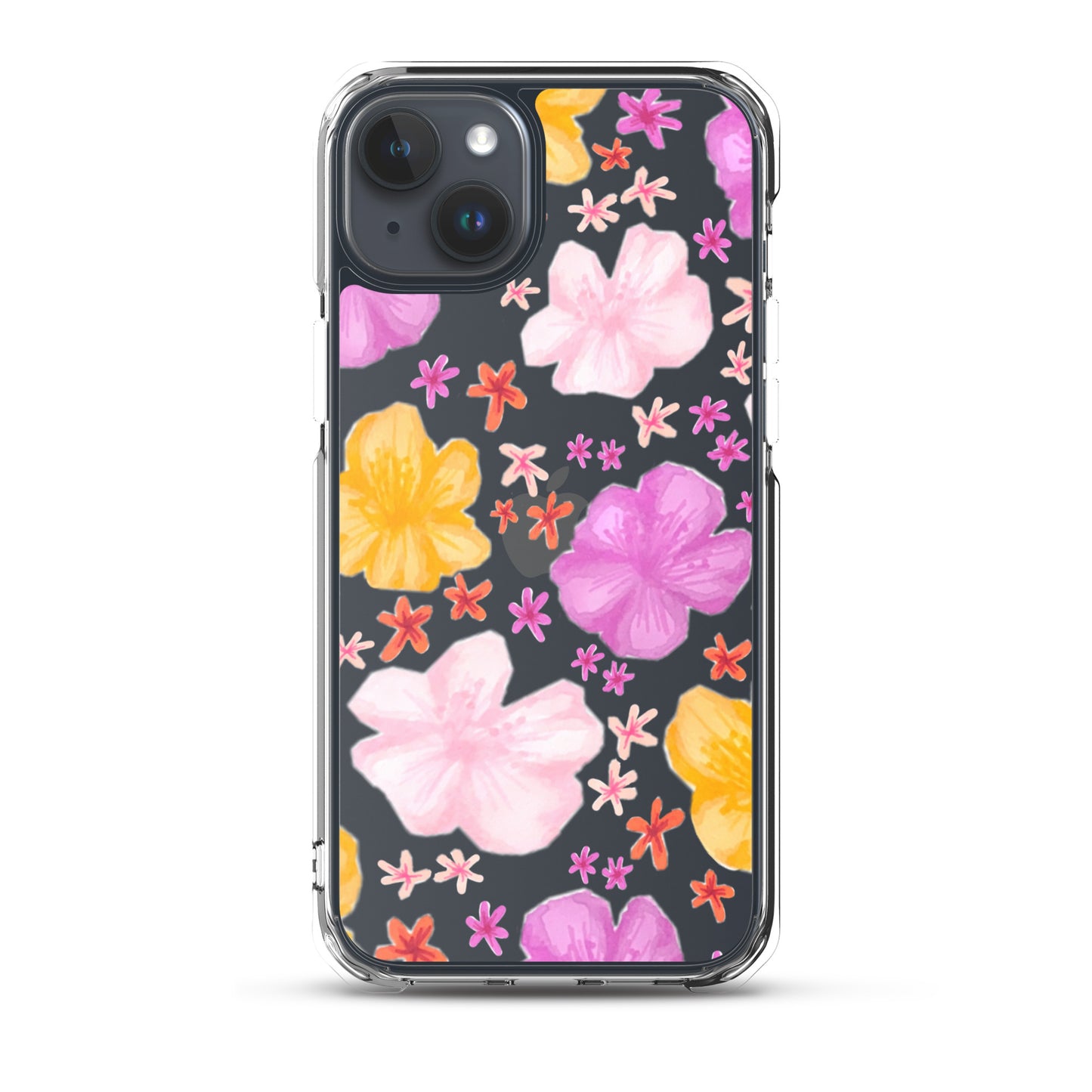 flower case in clear