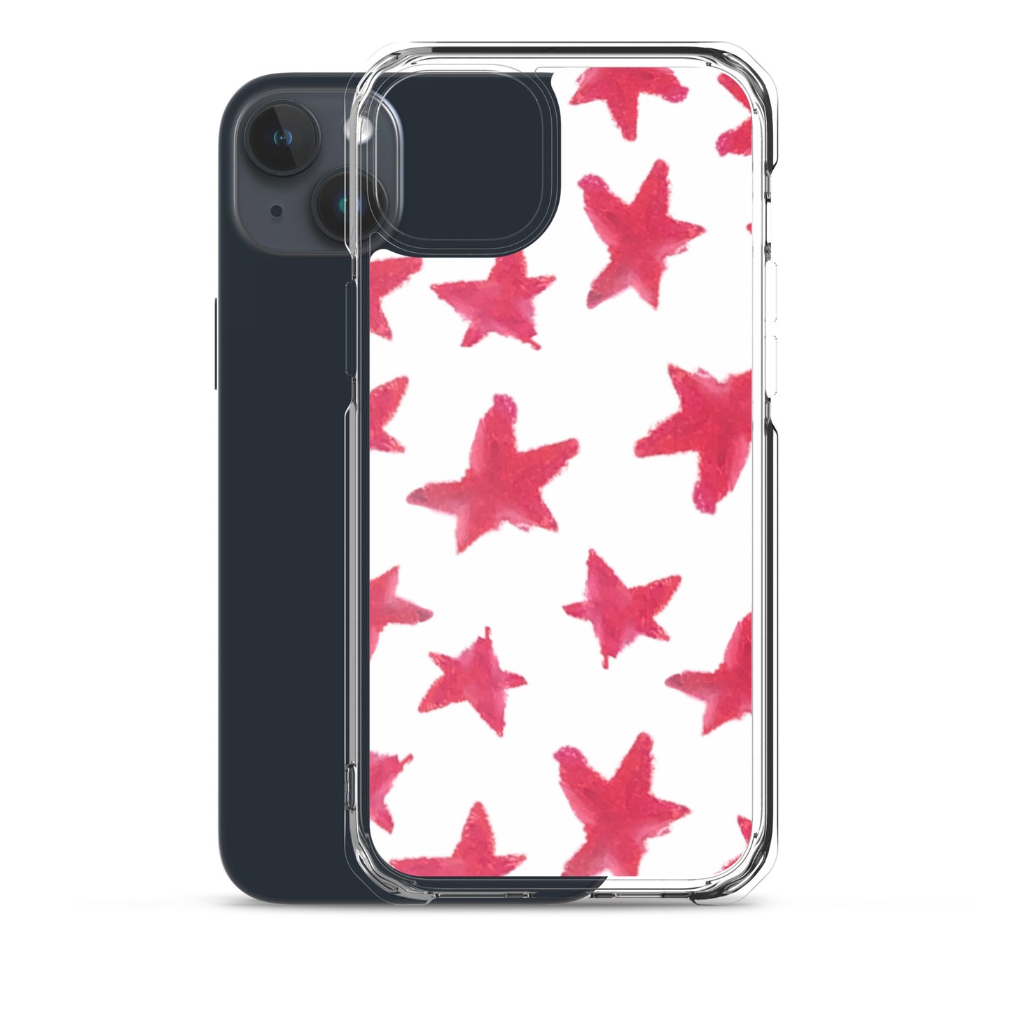 star case muted red