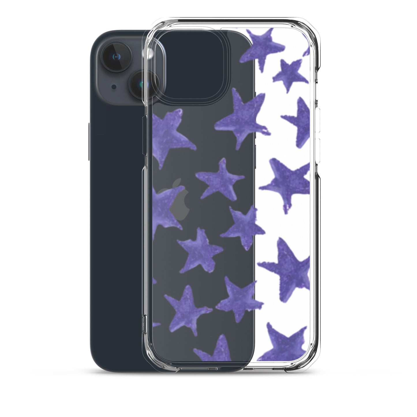 star case indigo in clear