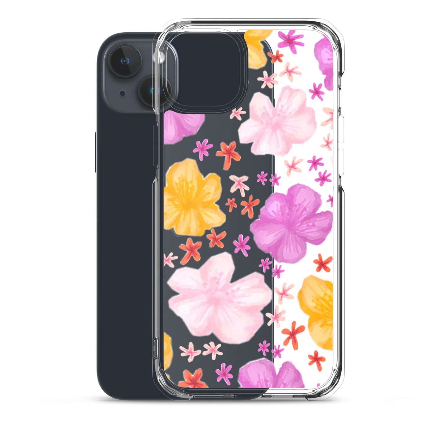 flower case in clear