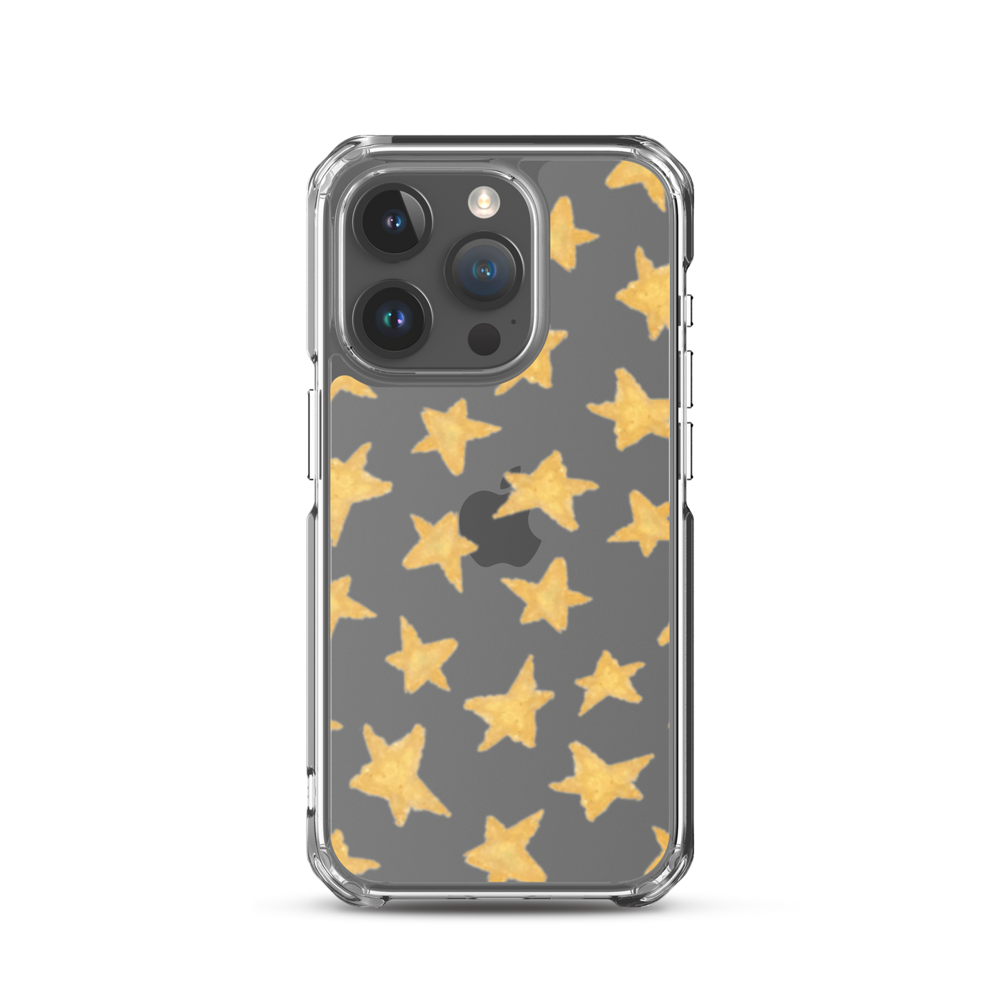 star case soft gold in clear