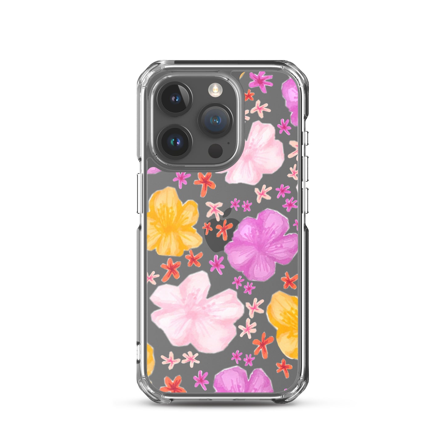 flower case in clear