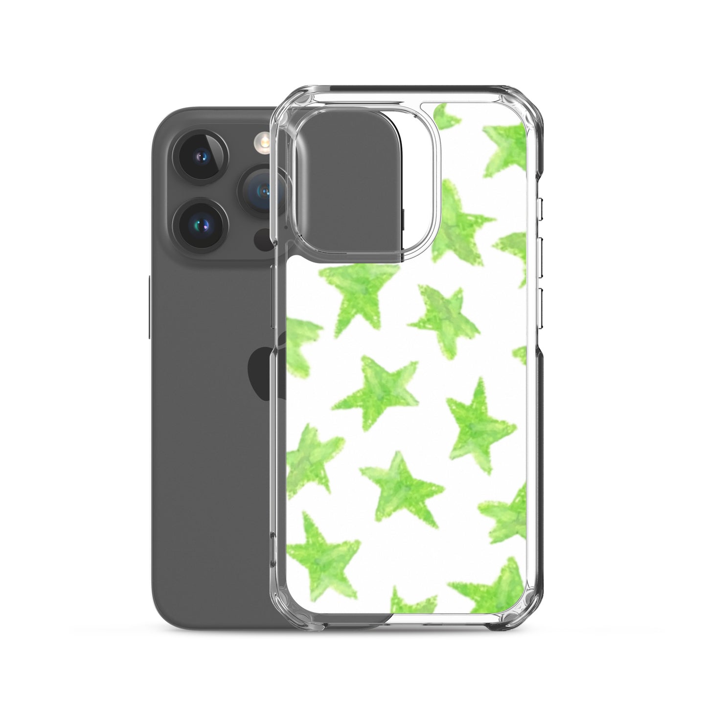 star case lime green