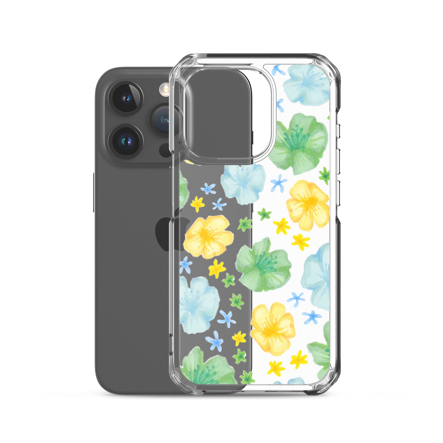 flower case in clear