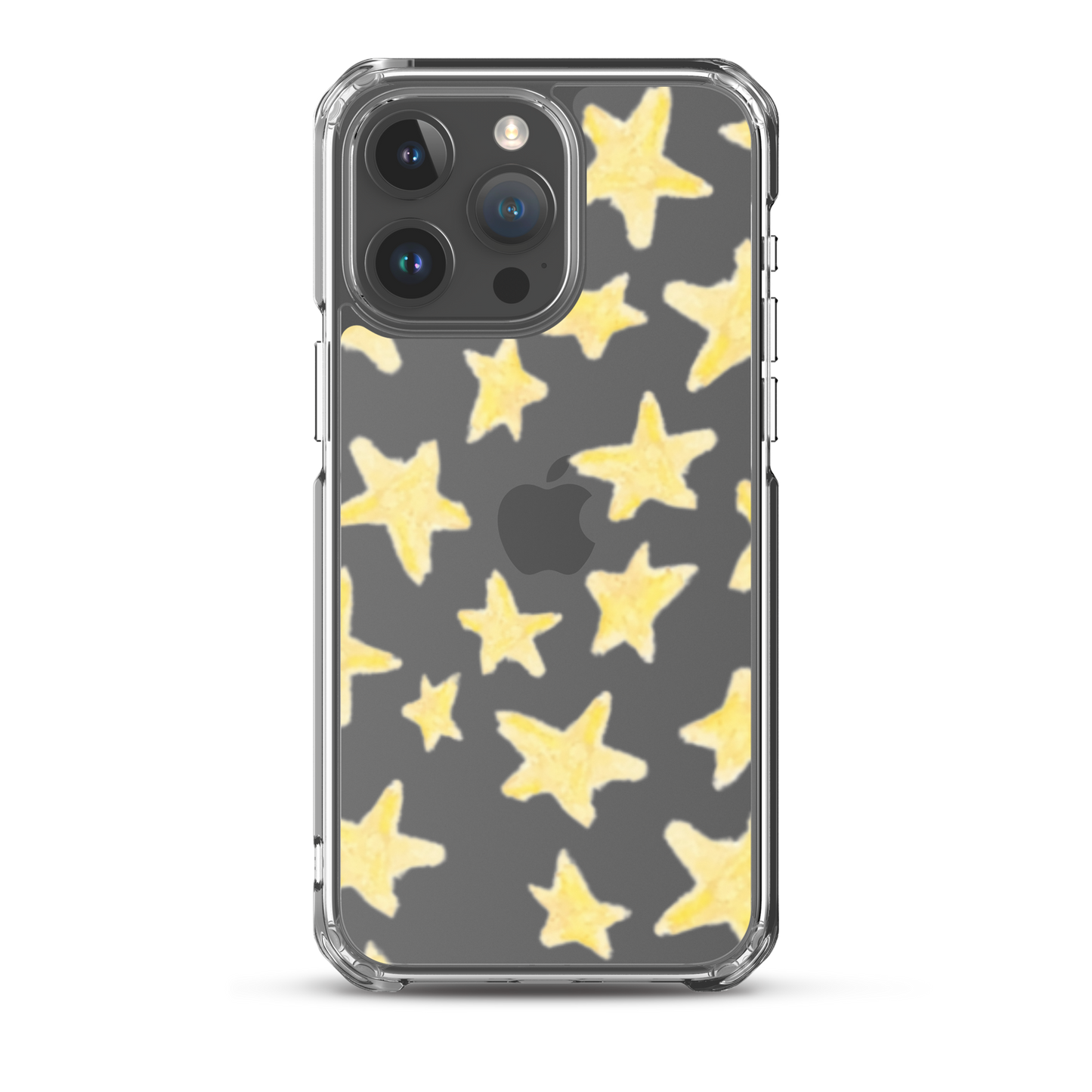 star case yellow in clear