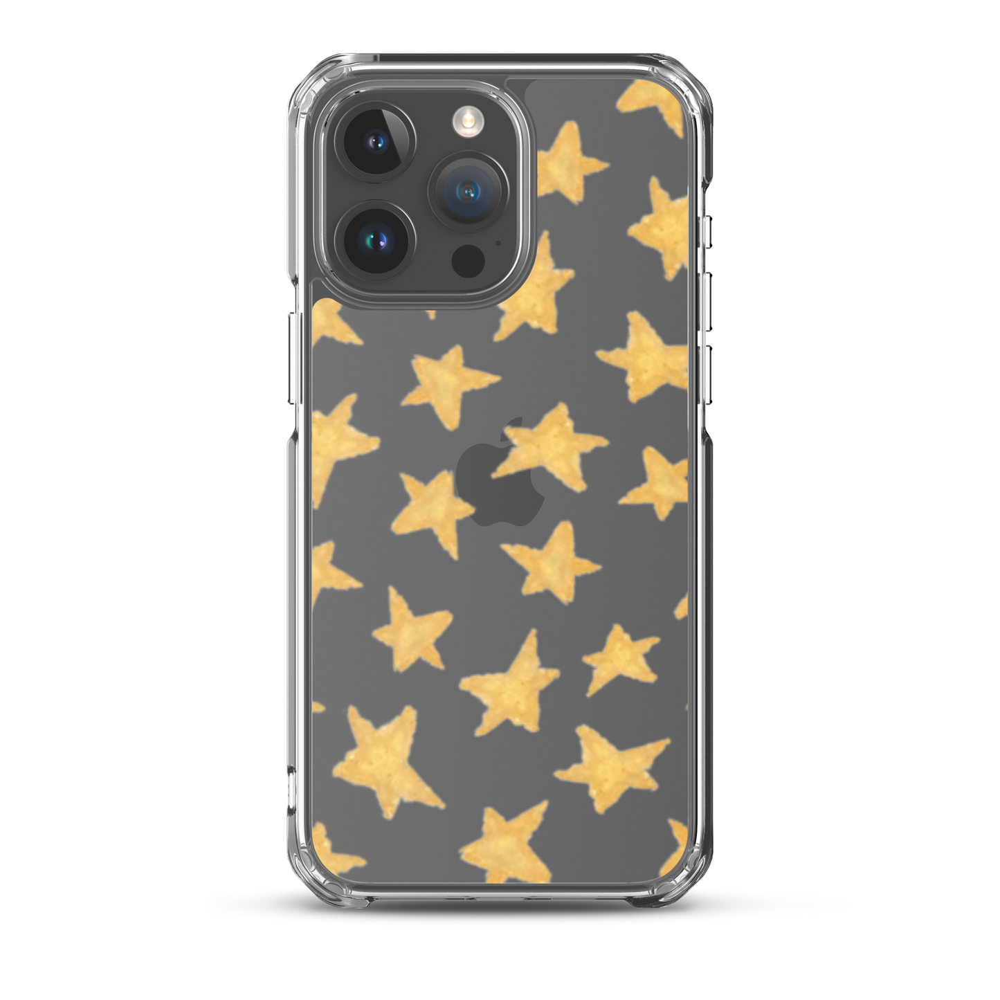 star case soft gold in clear