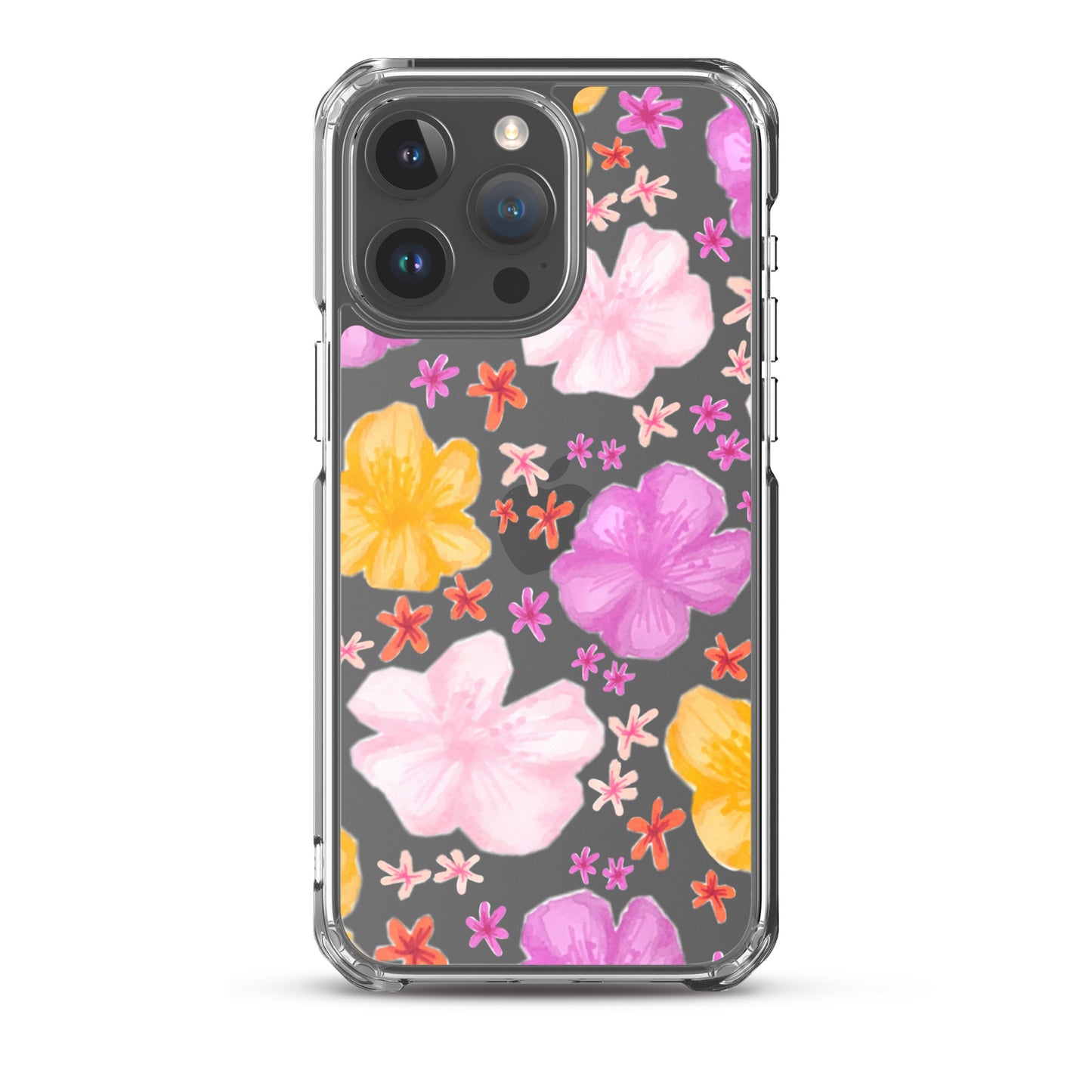 flower case in clear