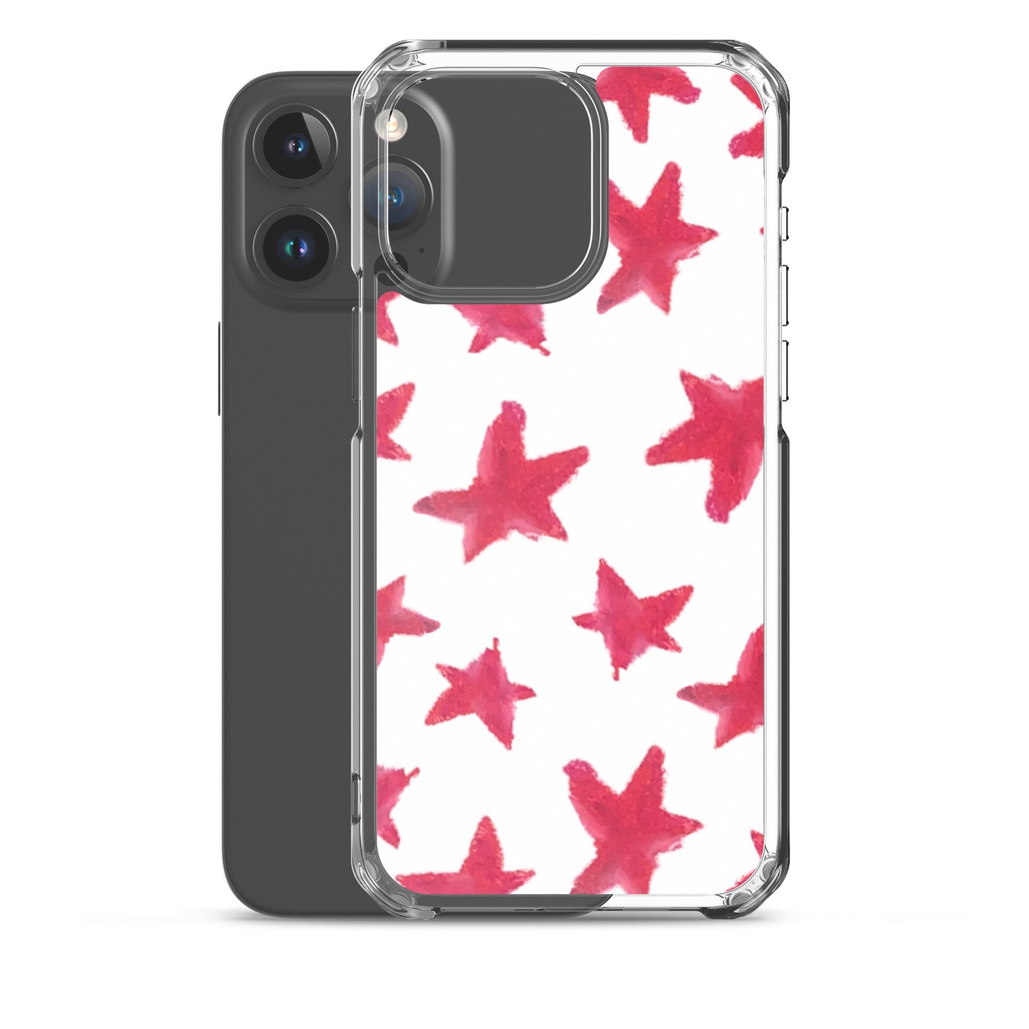 star case muted red