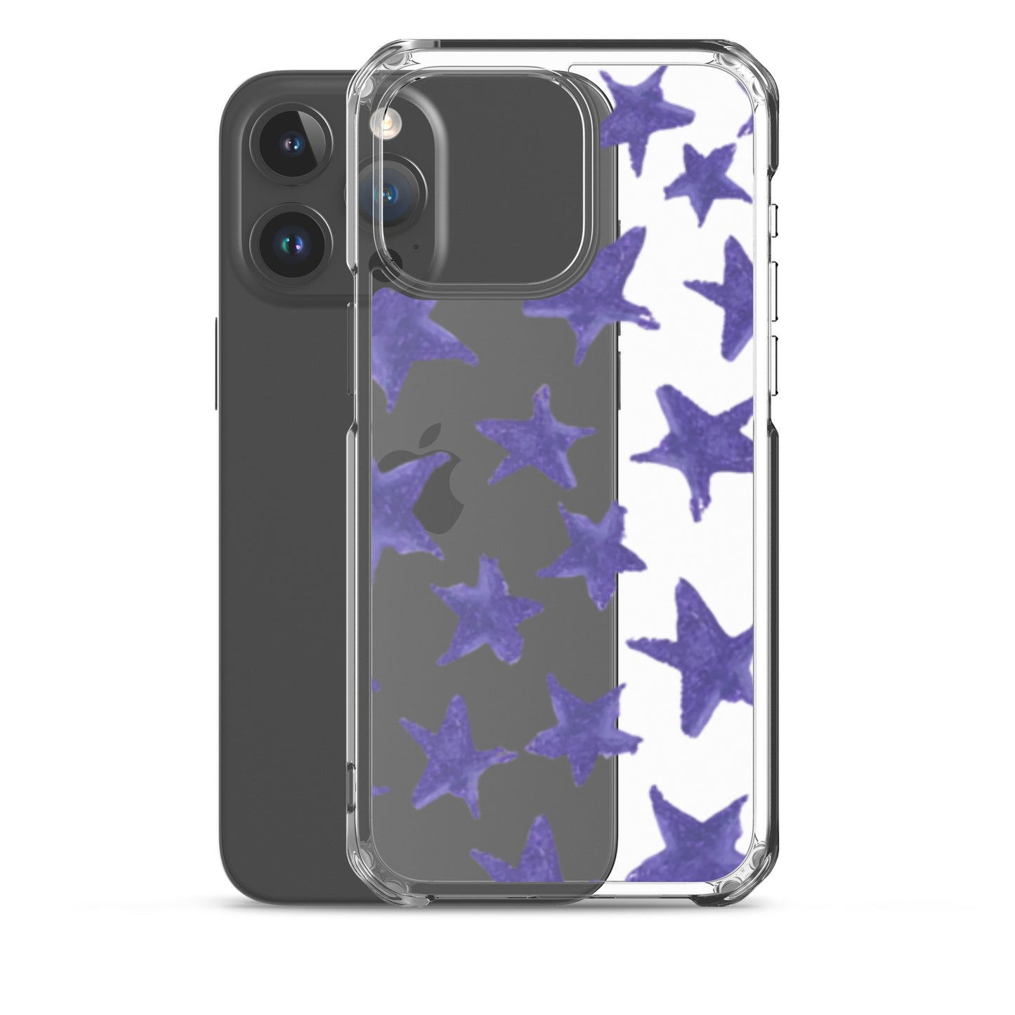 star case indigo in clear