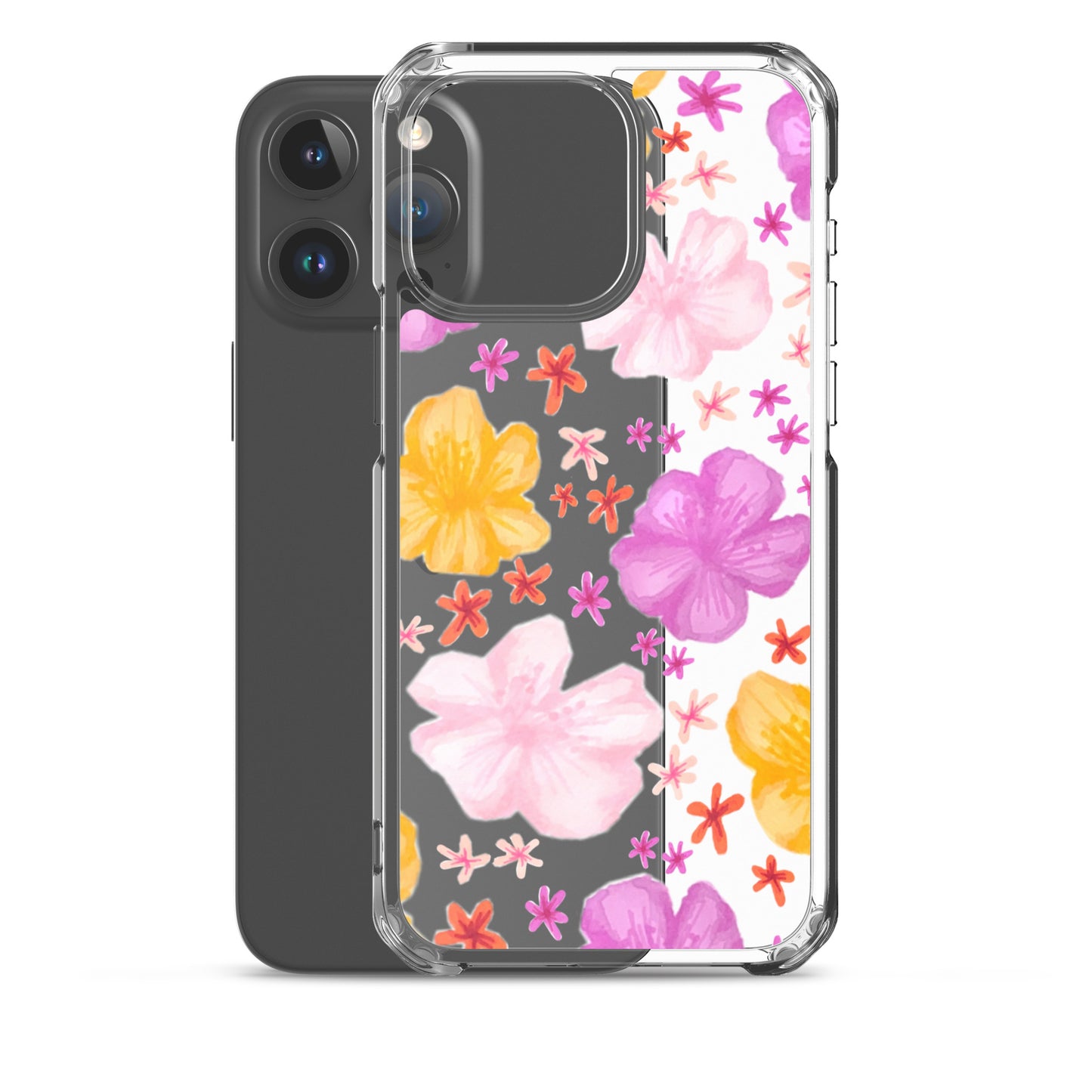 flower case in clear