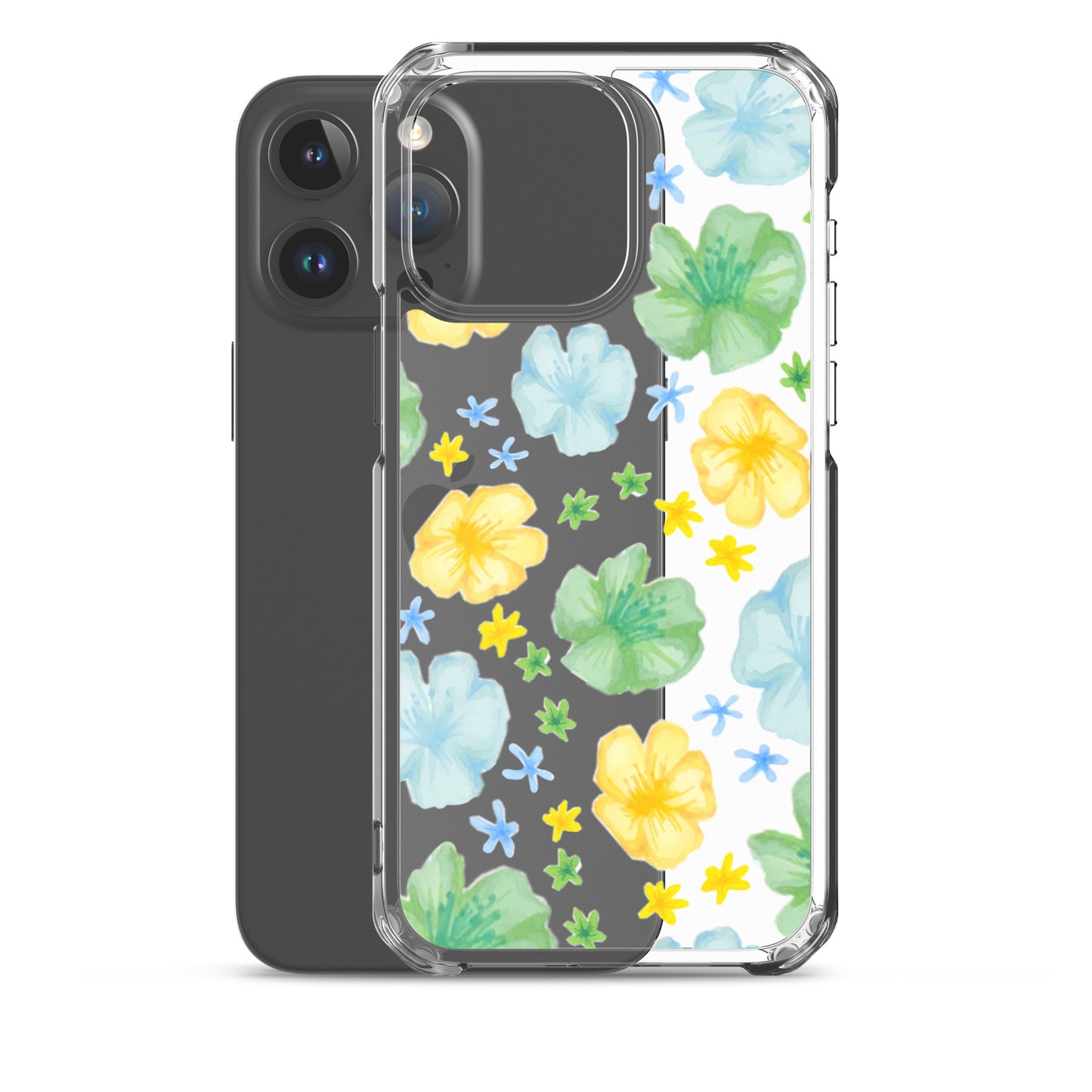 flower case in clear