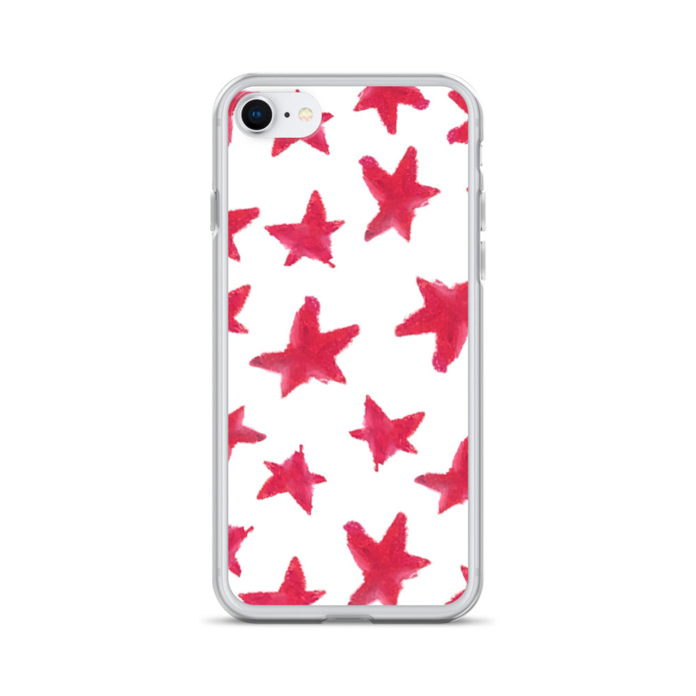 star case muted red