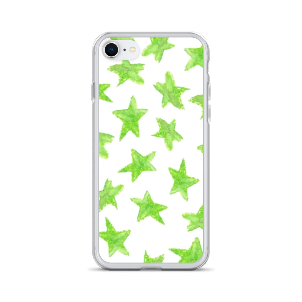 star case lime green