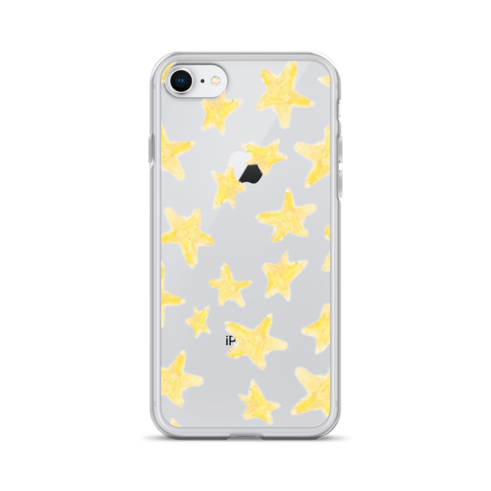 star case yellow in clear