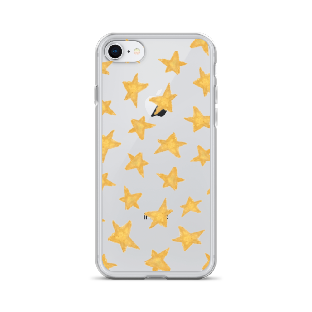 star case soft gold in clear