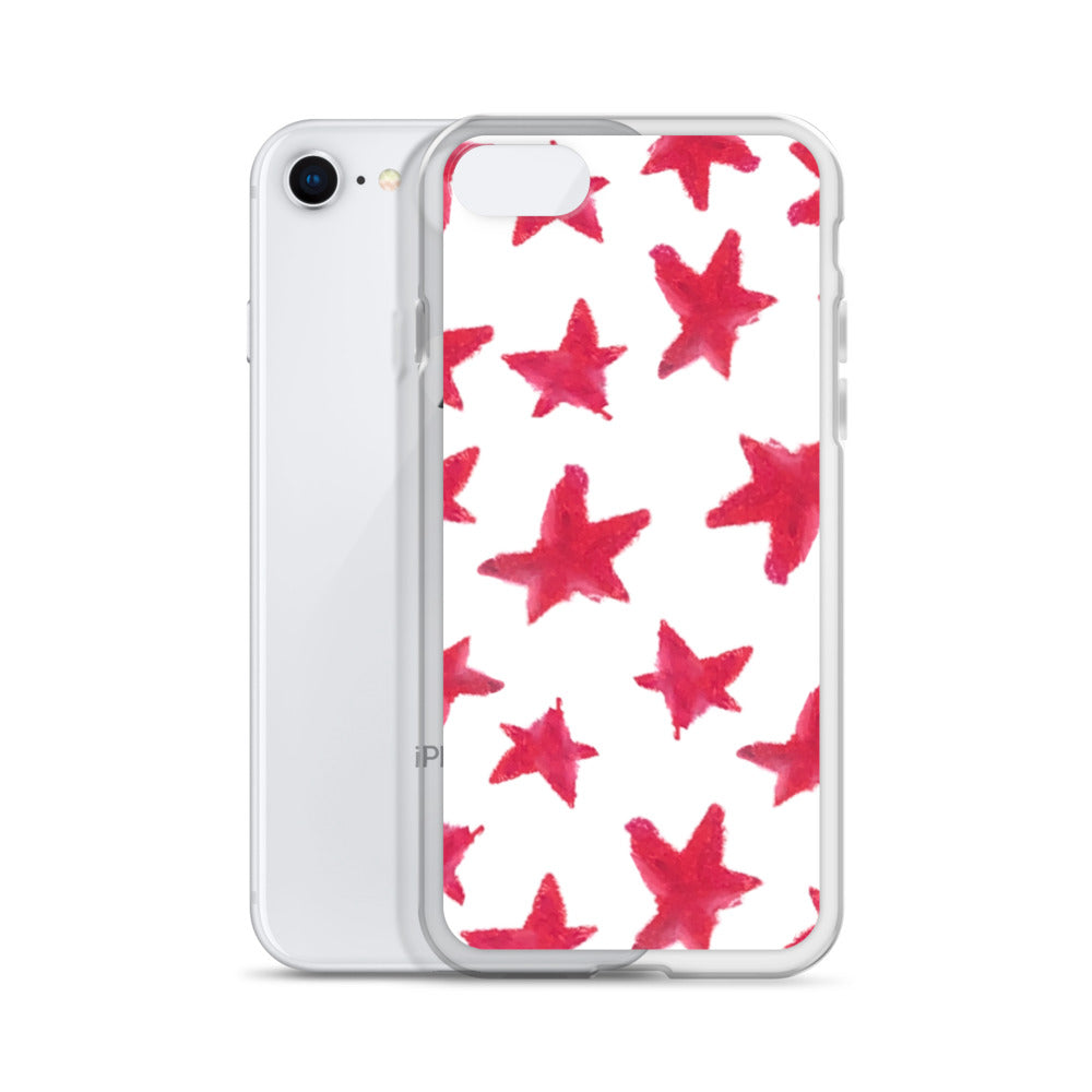 star case muted red