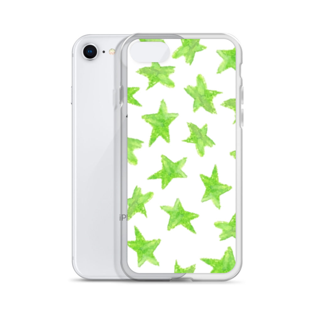 star case lime green