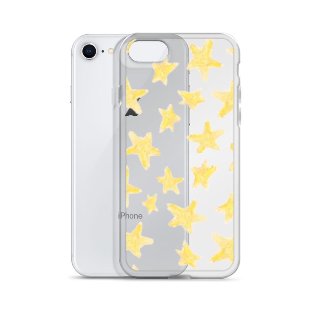 star case yellow in clear