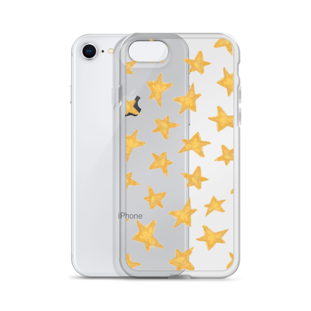 star case soft gold in clear