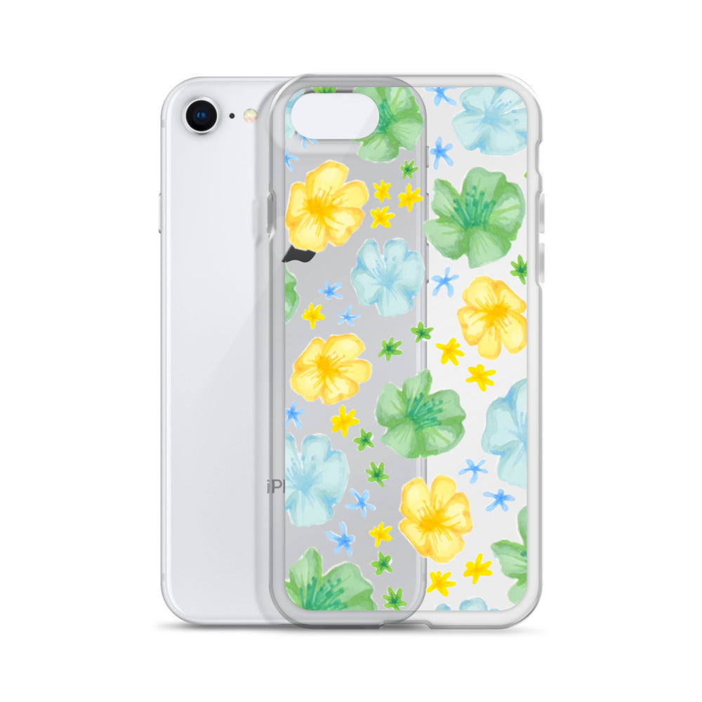 flower case in clear