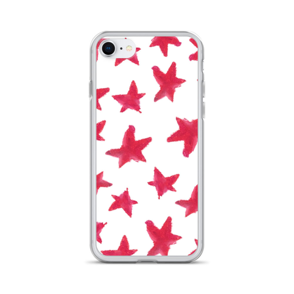 star case muted red