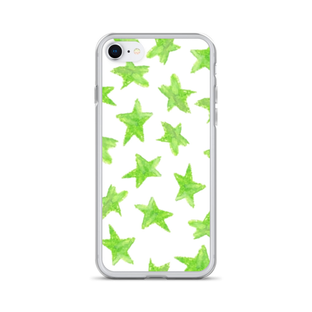 star case lime green