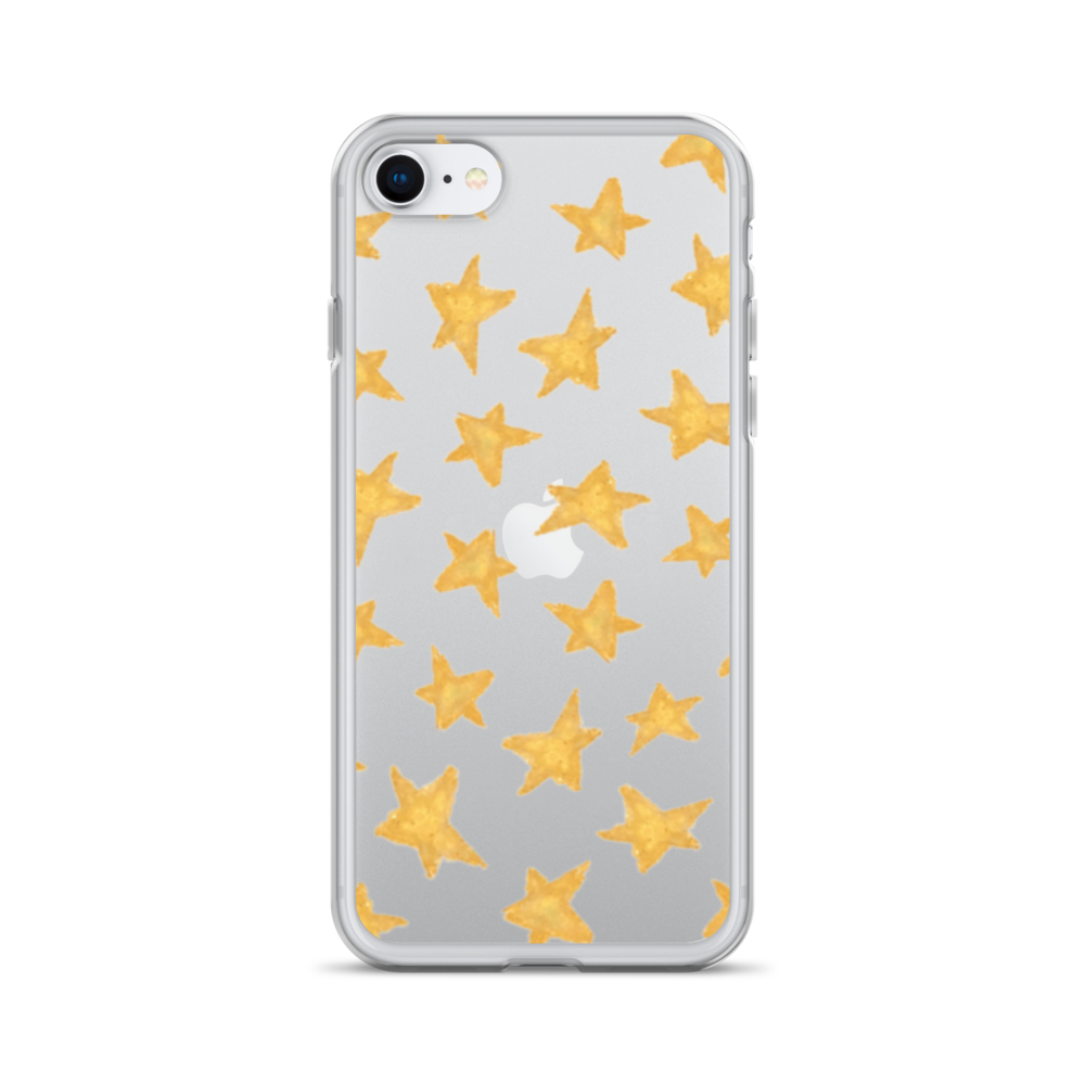 star case soft gold in clear