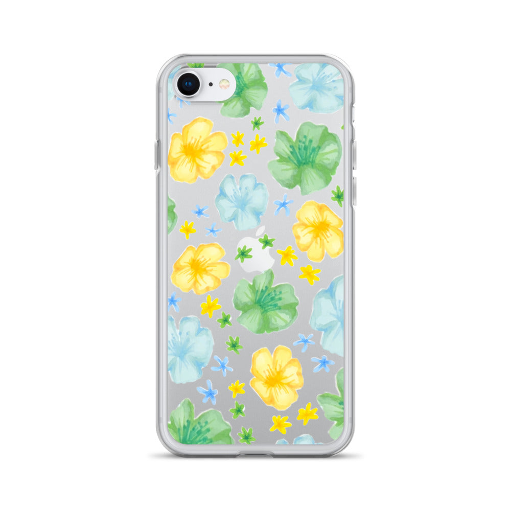 flower case in clear